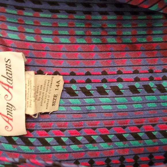 Vintage dress by Amy Adams size 14A - Picture 9 of 9